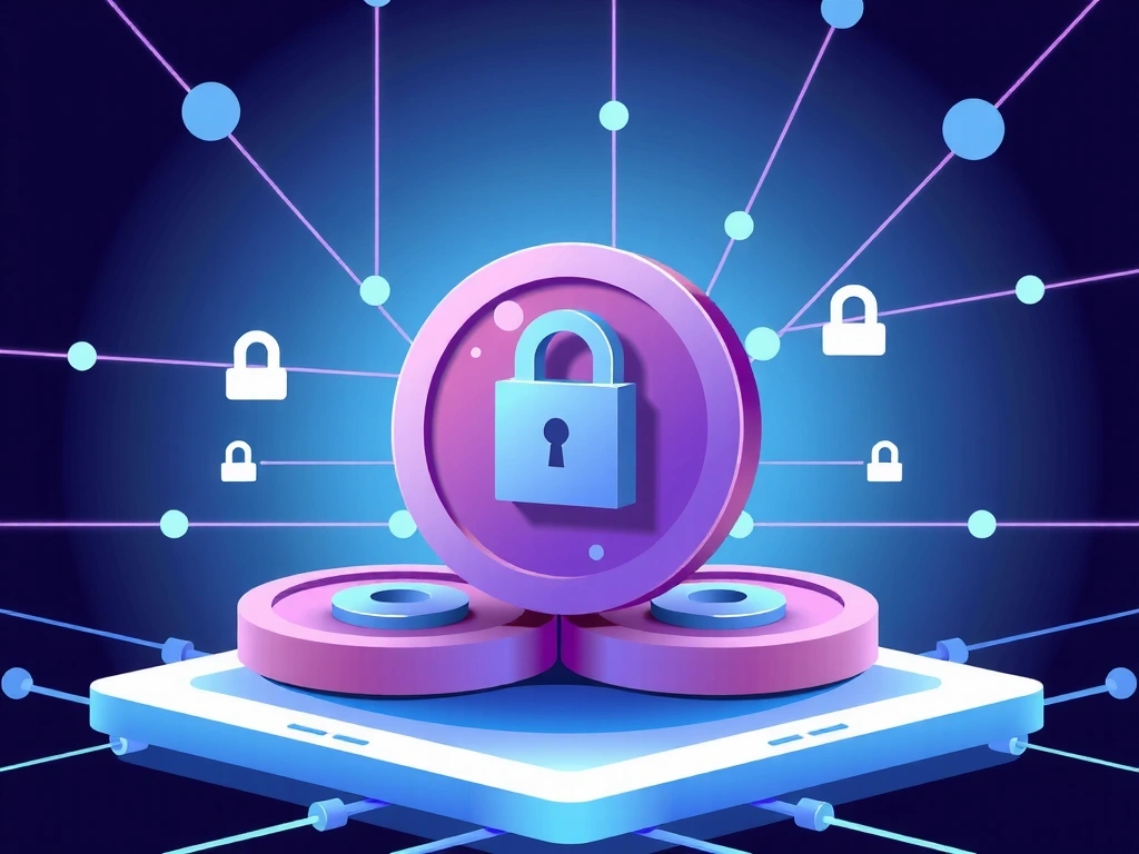 Ilustrație a conceptului de cookie-uri digitale și confidențialitate online