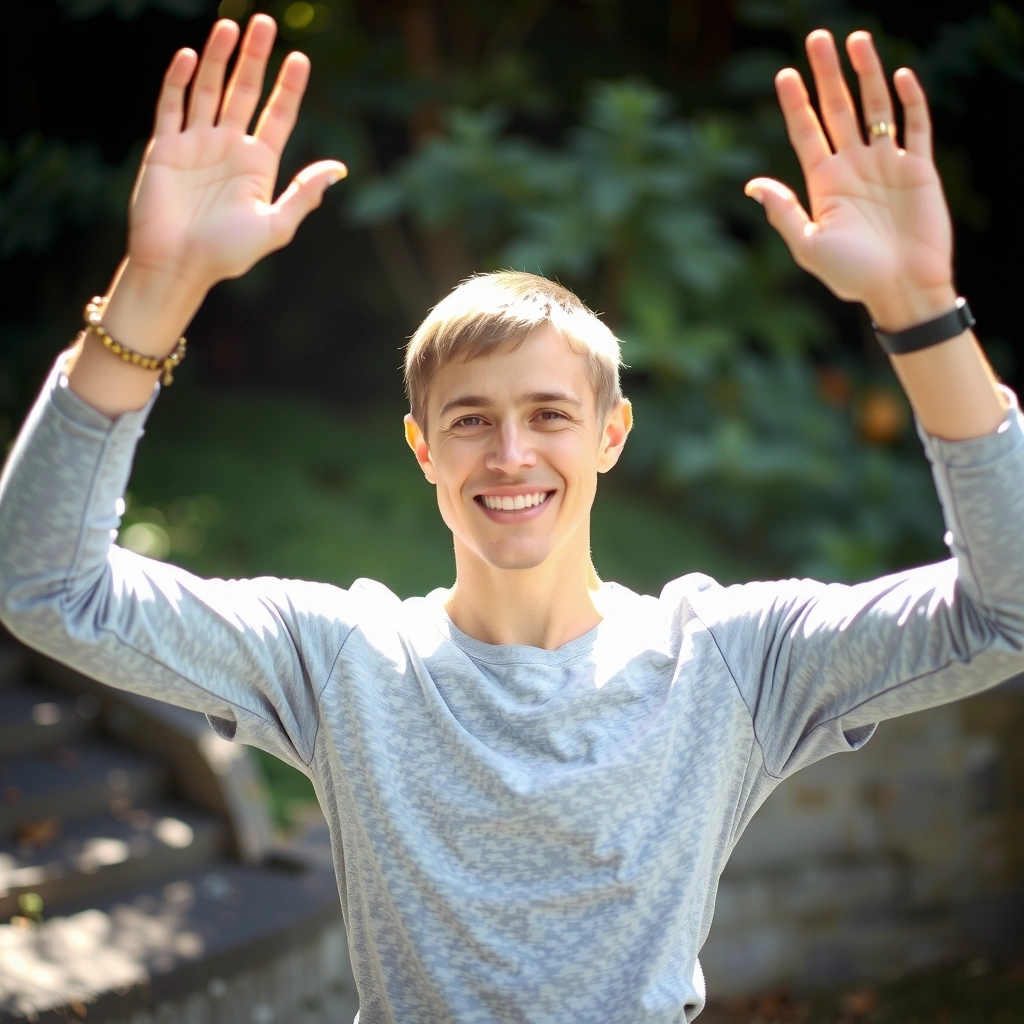 Persoană energică după consum Magneziu Premium Naturavital